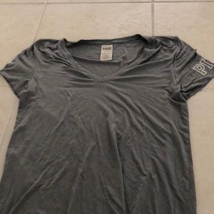 Grey PINK V Neck!